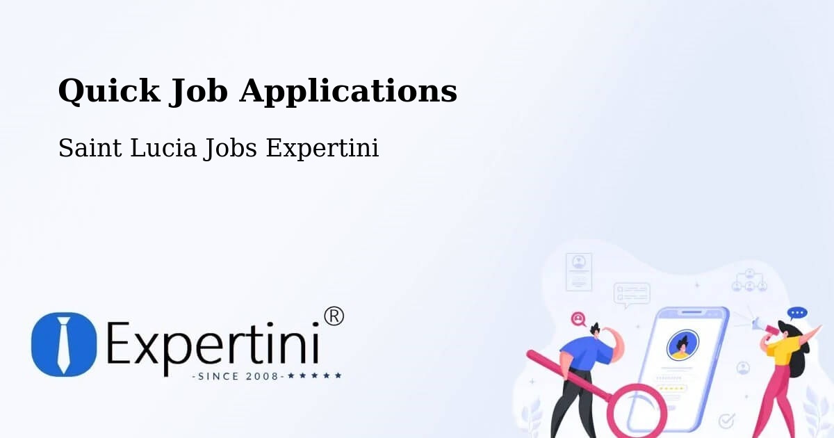 Quick Apply Feature – Etangs - Saint Lucia Jobs Expertini